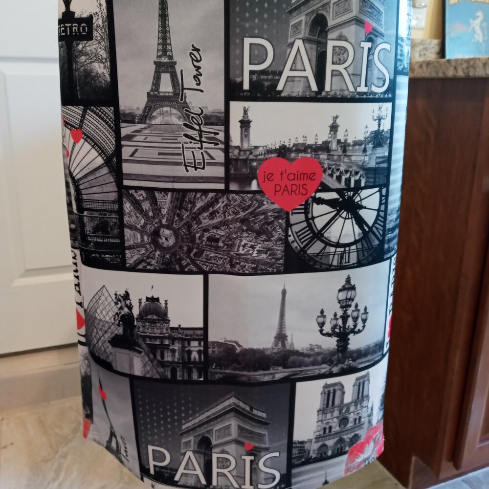 Blush Brand Scenes of Paris Pencil Skirt - Picture 3 of 7